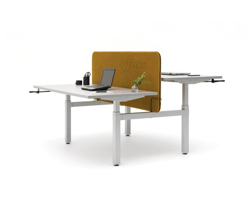 Ogi Drive double bureau réglable en hauteur manuellement