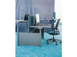 Ogi Drive double bureau réglable en hauteur manuellement