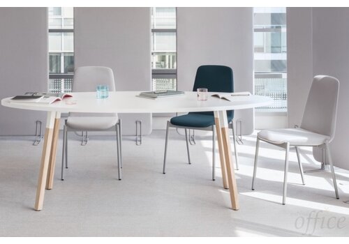 Ogi Wood ovale tafel