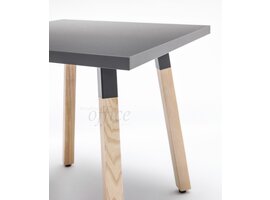 Ogi Wood Table carrée