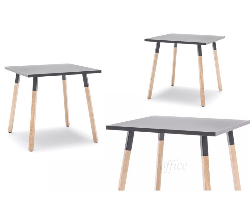 Ogi Wood vierkante tafel