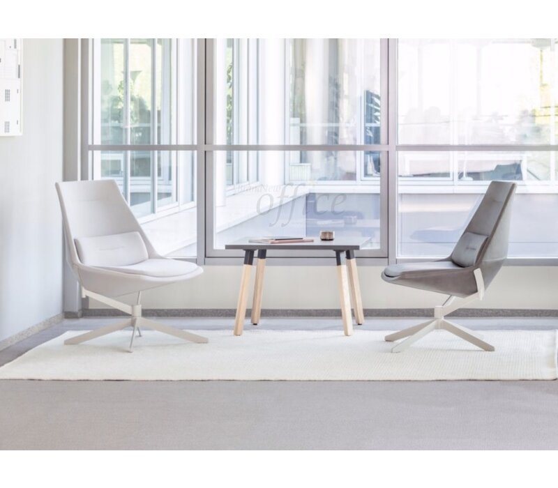 Ogi Wood table basse carrée