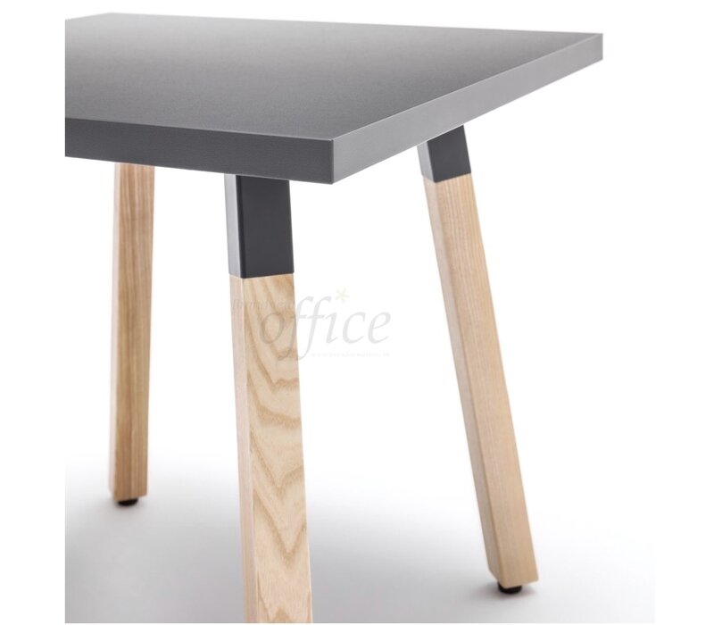 Ogi Wood table basse carrée