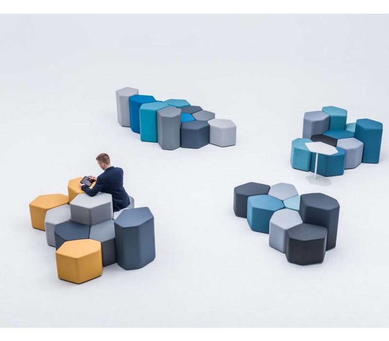 Mdd Bazalto pouf modulable Bazalto pouf modulable