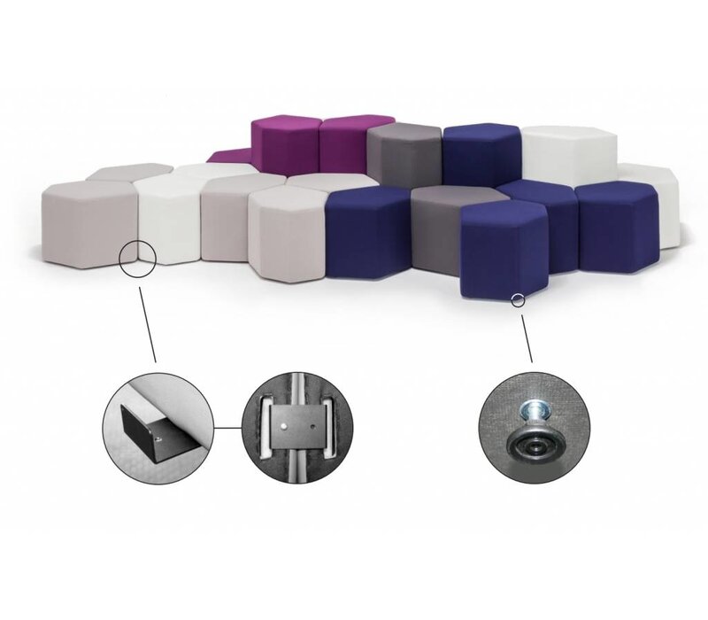 Mdd Bazalto pouf modulable Bazalto pouf modulable