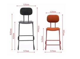 New School tabouret de bar Multiplex