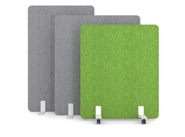 Free akoestische wand