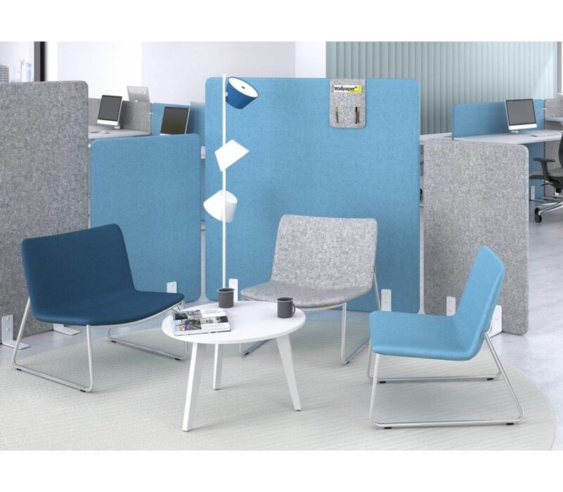 Free akoestische wand