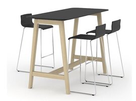 Nova wood table haute