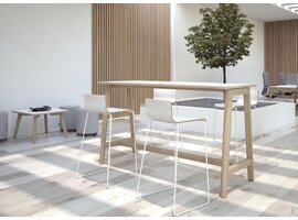 Hoge tafels Nova wood