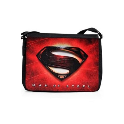 Man Of Steel Shoulder Bag Logo red Man Of Steel Shoulder Bag Logo red