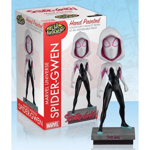 NECA Marvel: Head Knocker - Spider-Gwen Classic Masked NECA Marvel: Head Knocker - Spider-Gwen Classic Masked
