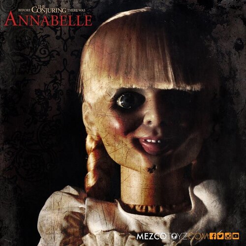 MEZCO The Conjuring: Annabelle 18 inch Prop Replica Doll MEZCO The Conjuring: Annabelle 18 inch Prop Replica Doll