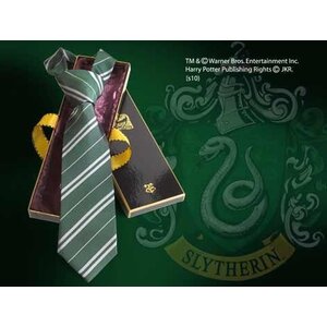 Slytherin 100% Silk Necktie - Harry Potter Slytherin 100% Silk Necktie - Harry Potter