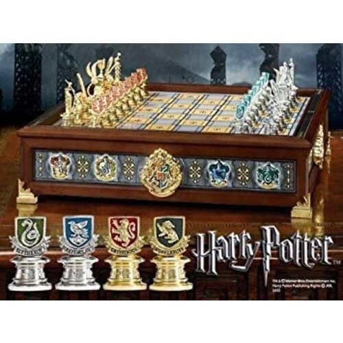 The Noble Collection The Hogwarts Houses Quidditch Chess Set The Noble Collection The Hogwarts Houses Quidditch Chess Set