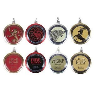 Game of Thrones: Set 4 Cristmas Ornaments Game of Thrones: Set 4 Cristmas Ornaments