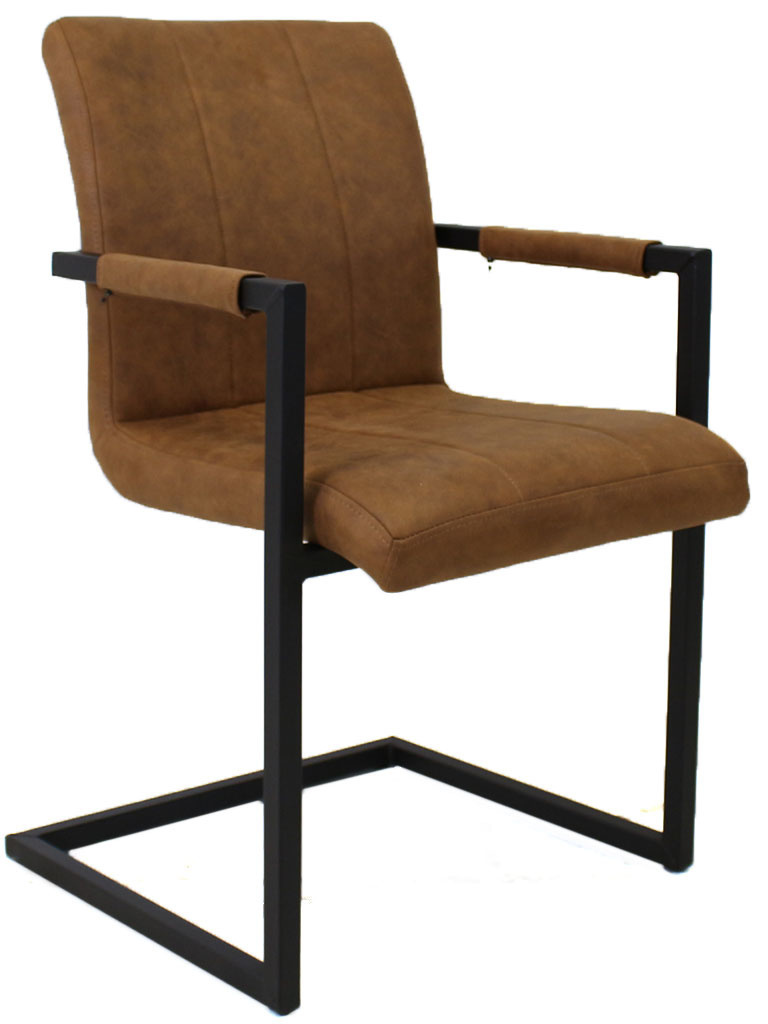 Giorgio Esszimmerstuhl Industrial Cognac | MOBOLS - Mobols