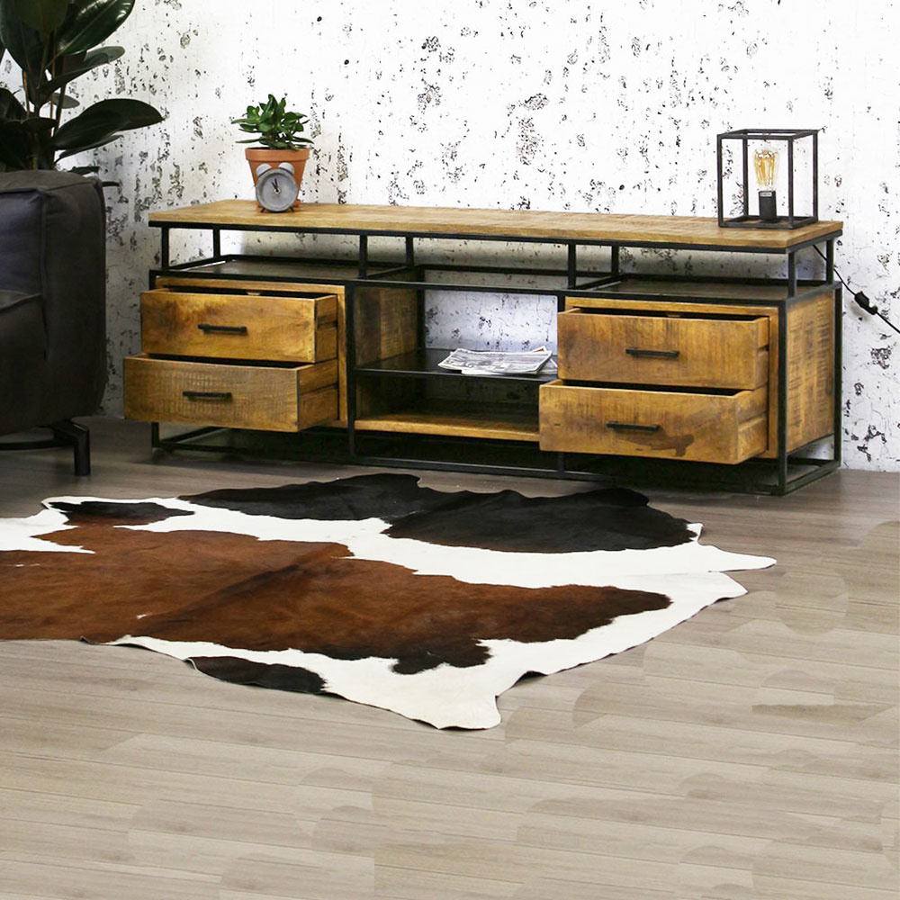 Bari Lowboard Industrial Mangoholz | MOBOLS - Mobols