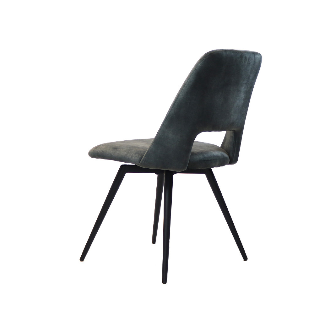 Samt Esszimmerstuhl Aroa modern Olivgrün | MOBOLS - Mobols