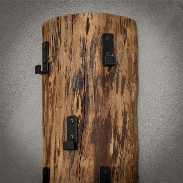 Costa Garderobenleiste Vintage Vertikal 8 Haken | Gratis Versand - Mobols