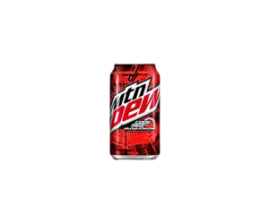 Mountain Dew Code Red Soda 355ml American Sweets Csm