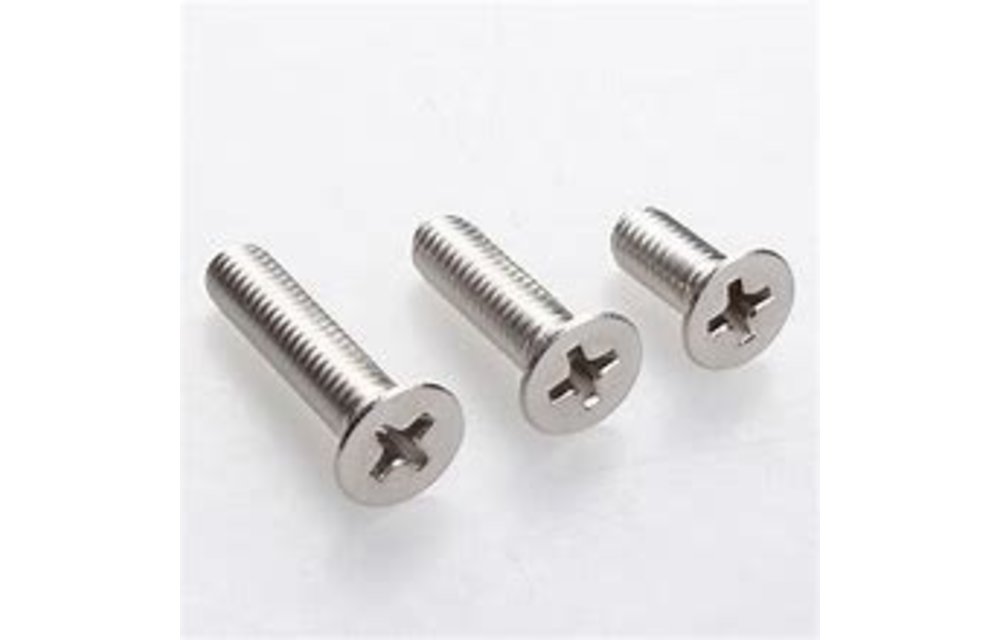 Flat head cross screw #8-18 X 1 1/2" (Bag of 10)