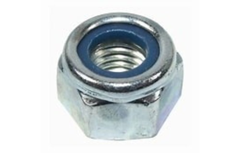 1/4-20 But thin nylon lock zn