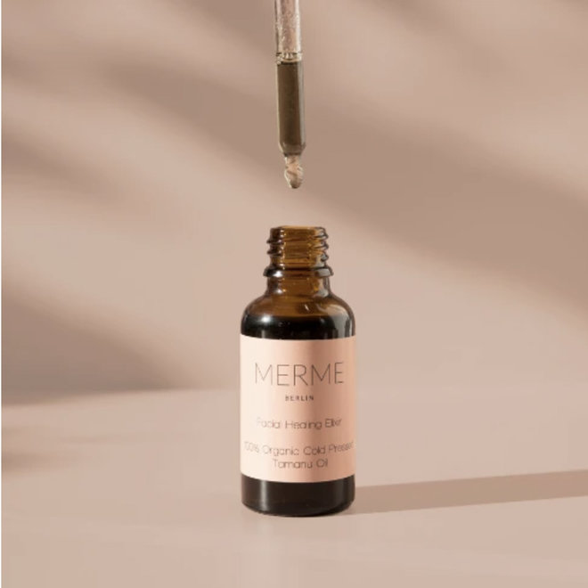 Facial Healing Elixir - Organic Tamanu Oil - anti-inflammatory & anti-age