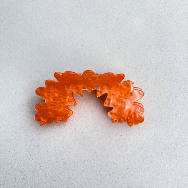 Hairclip - Funky Orange