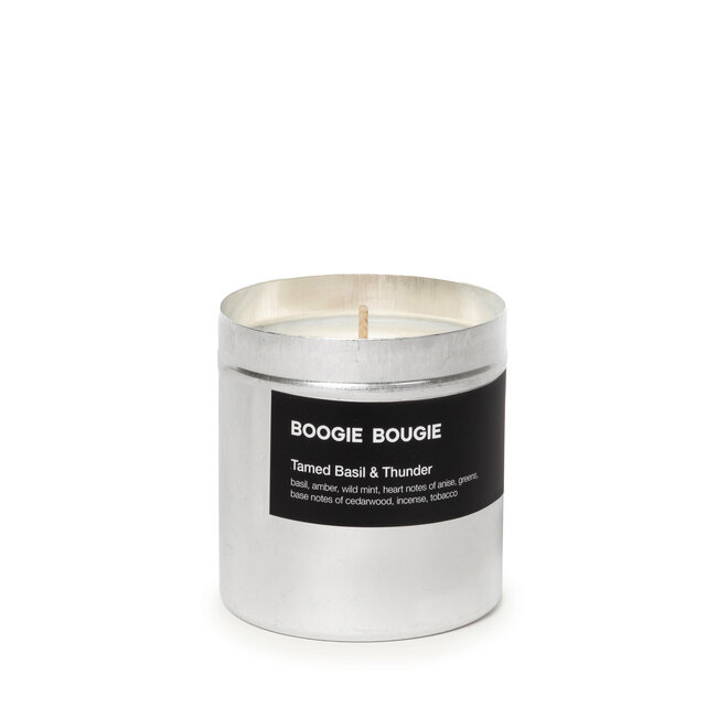Scented Candle - Tamed Basil & Thunder
