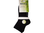 Navata Bamboo | Biker sock | Zwart | 2P Navata Navata Bamboo | Biker sock | Zwart | 2P