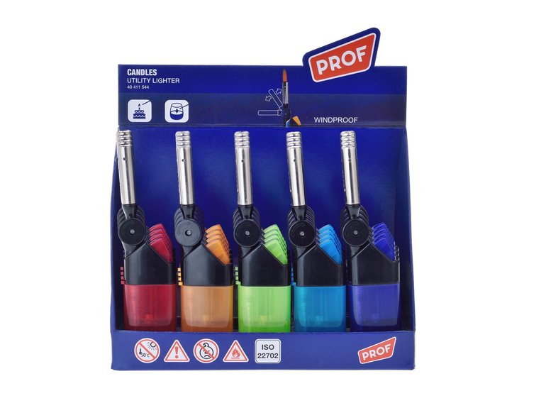 PROF opvouwbare aansteker | turbovlam PROF PROF opvouwbare aansteker | turbovlam