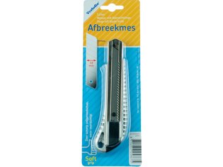 Afbreekmes 18mm, aluminium kast