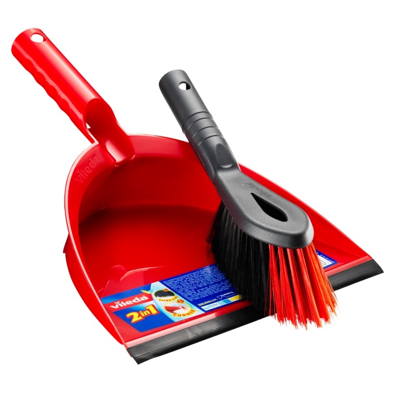 Vileda Vileda Stoffer en Blik Set - Ergonomisch