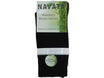 Navata Navata Bamboo  | basic sock | zwart | 1PR
