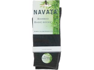 Bamboo basic sock antraciet 1P 35-38