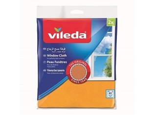 Vileda Euroform Vensterzeem met Microvezel - 2 stuks
