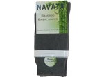 Navata Bamboo | basic sock | middle grey | 1PR Navata Navata Bamboo | basic sock | middle grey | 1PR
