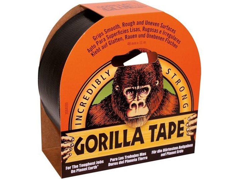 Gorilla 48mm x 11mtr zwart Gorilla Gorilla 48mm x 11mtr zwart