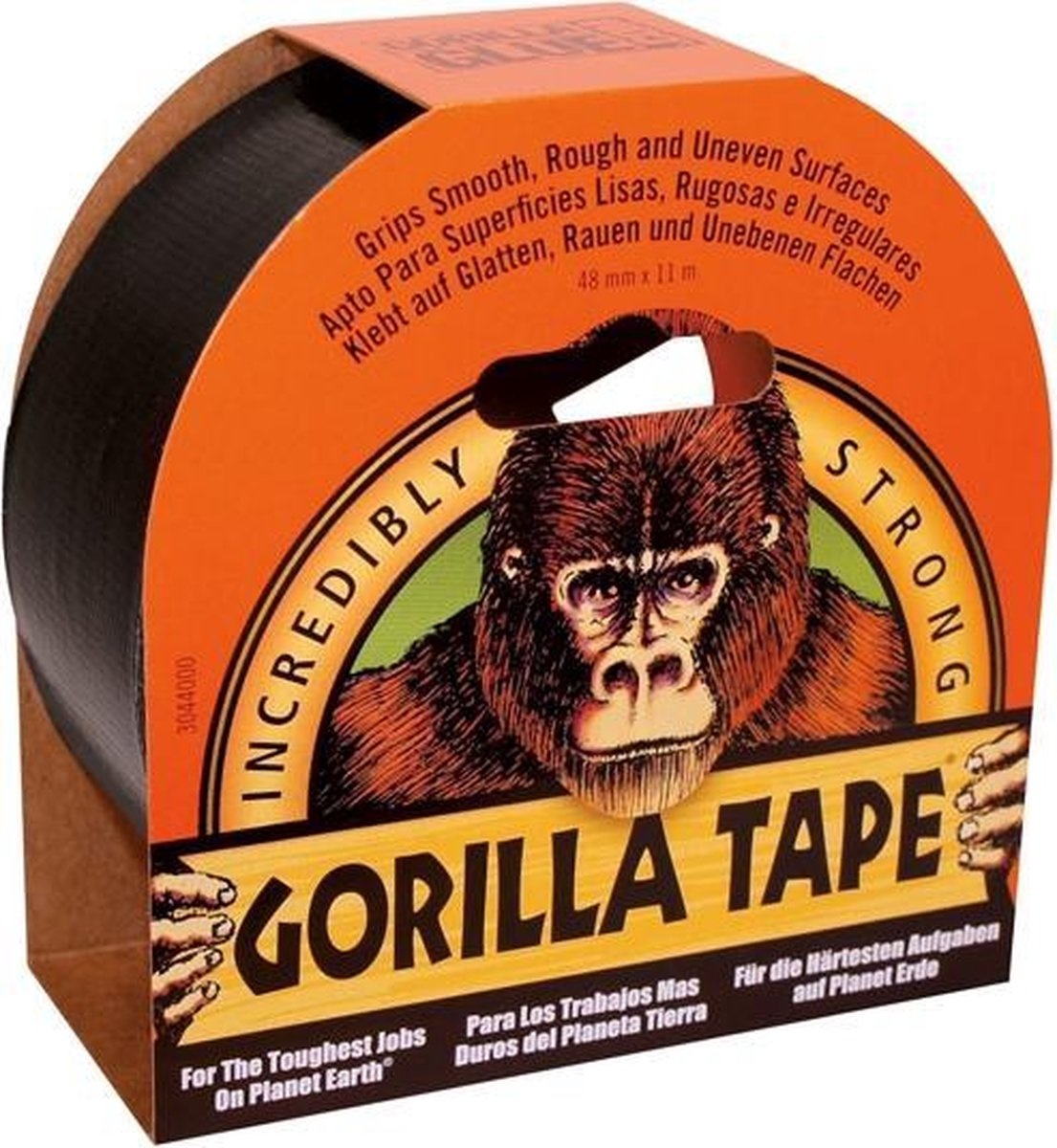 Gorilla Gorilla 48mm x 11mtr zwart