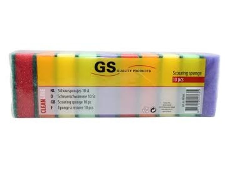 GS Schuursponsjes 10 stuks