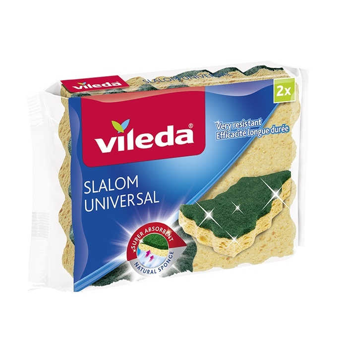 Vileda Vileda Slalom Universal Sponsjes - Multi-purpose