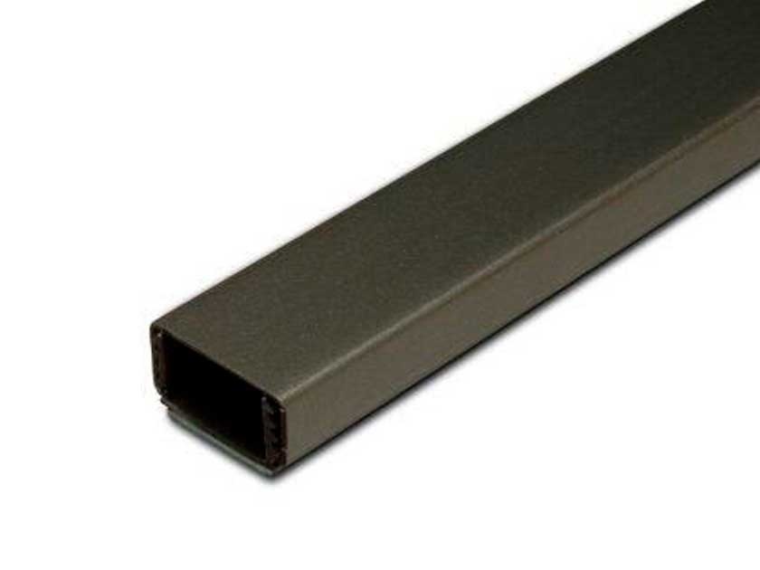 Klik kabelgoot 20x10-15mm 2 meter zwrt (RAL 9004)