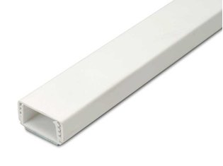 Kabelgoot 20x10mm 2 meter | wit Kabelgoot 20x10mm 2 meter | wit