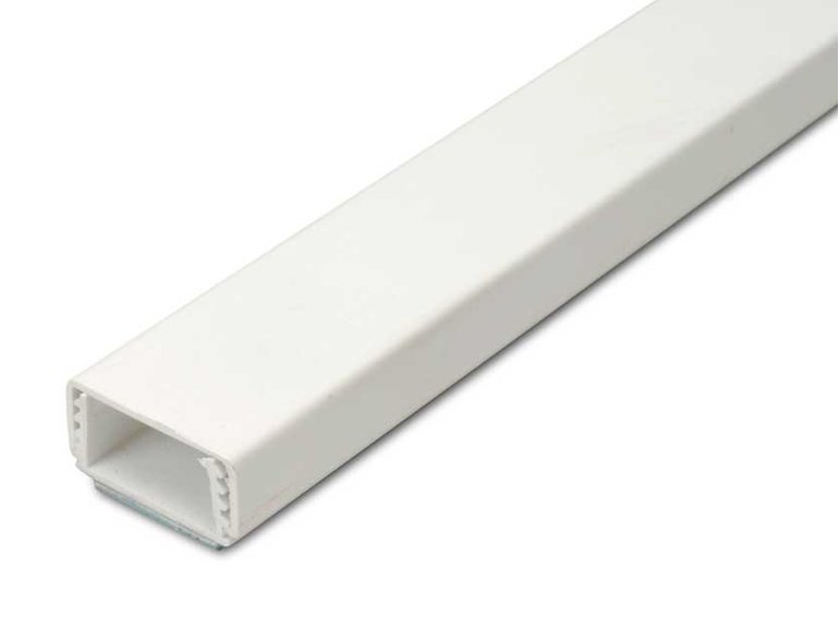 Klik kabelgoot 20x10-15mm 2 meter wit (RAL 9010) Klik kabelgoot 20x10-15mm 2 meter wit (RAL 9010)