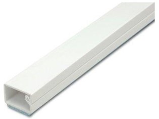 Deksel kabelgoot wit 17x17mm Deksel kabelgoot wit 17x17mm