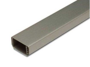 Kabelgoot 20x10mm 2 meter | grijs Kabelgoot 20x10mm 2 meter | grijs