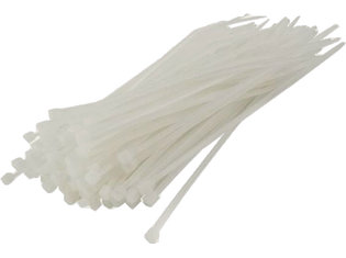 Tie wrap 3,6x150mm  wit | 100 stuks