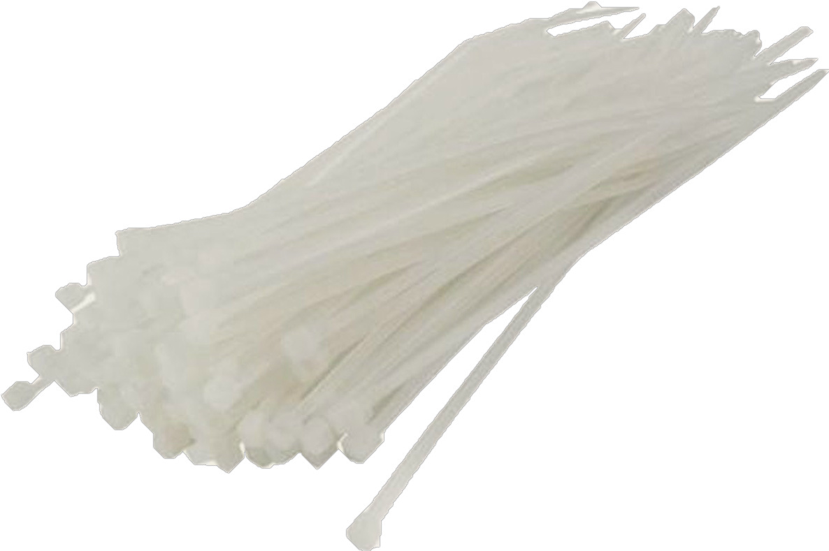 Tie wrap 3,6x150mm wit | 100 stuks