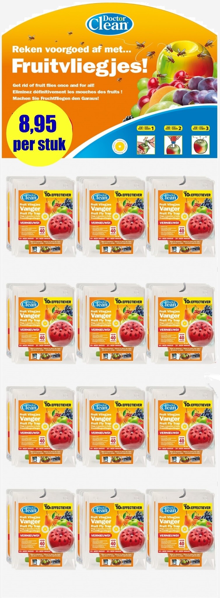 Doctor Clean Doctor Clean | fruitvliegval | 20mL, foto 2 van 2
